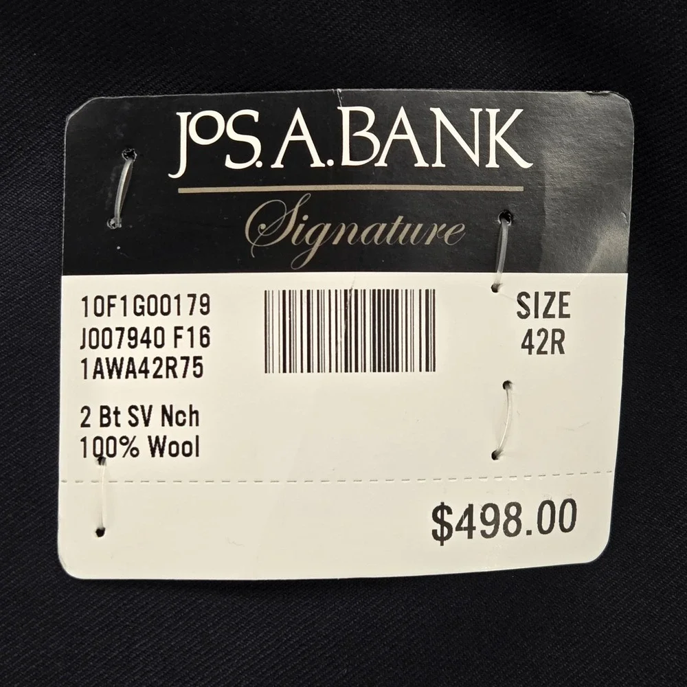 Jos. A. Bank measurements chest